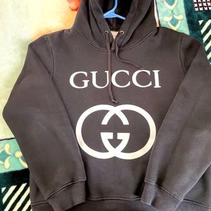 Worn Gucci hoodie